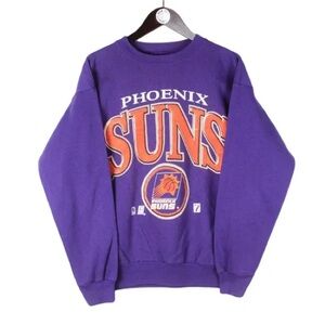 Vintage Phoenix Suns Sweatshirt USA Team NBA Basketball Purple 90s Sport Style